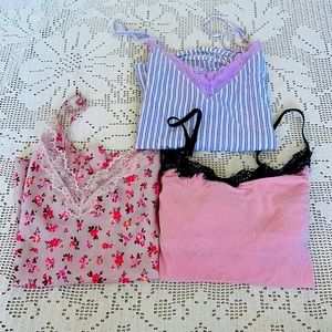 Bundle of three camisoles (size M)